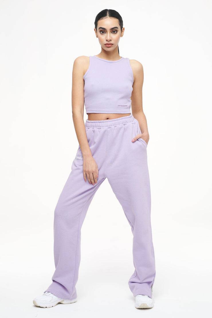 Pegador Ayla Crop Top Vintage Washed Purple Paste Lagerräumung