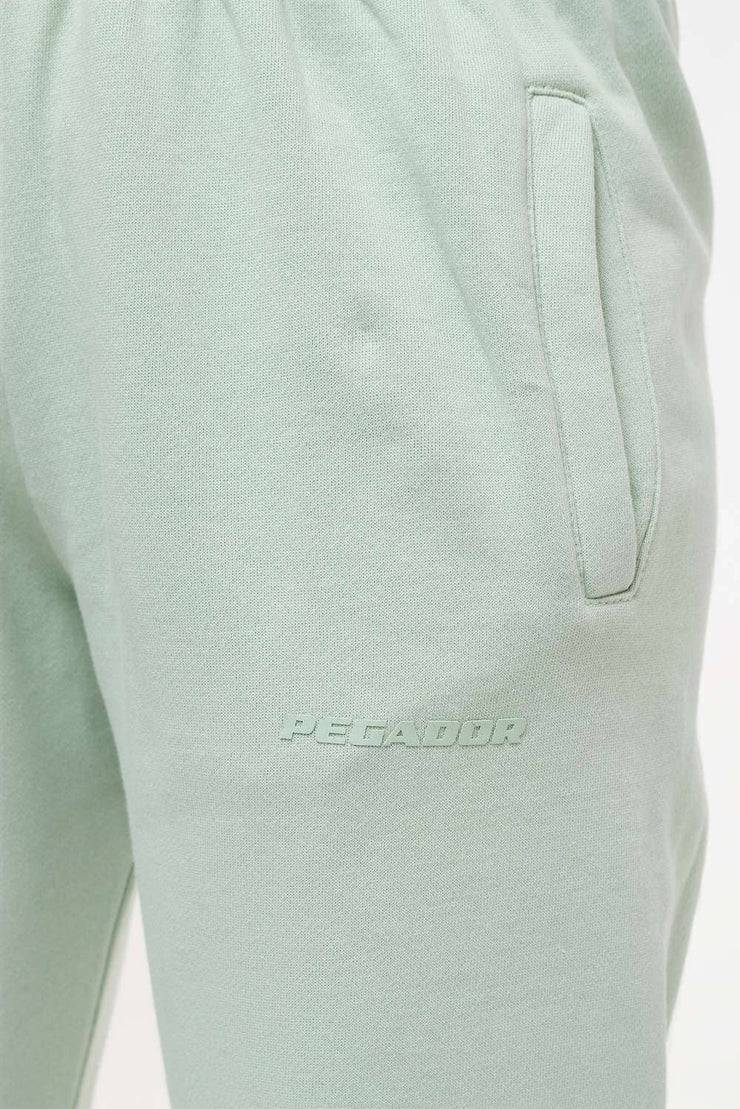 Pegador Grace High Waisted Sweat Pants Vintage Washed Milky Green Gum Exklusive Angebote