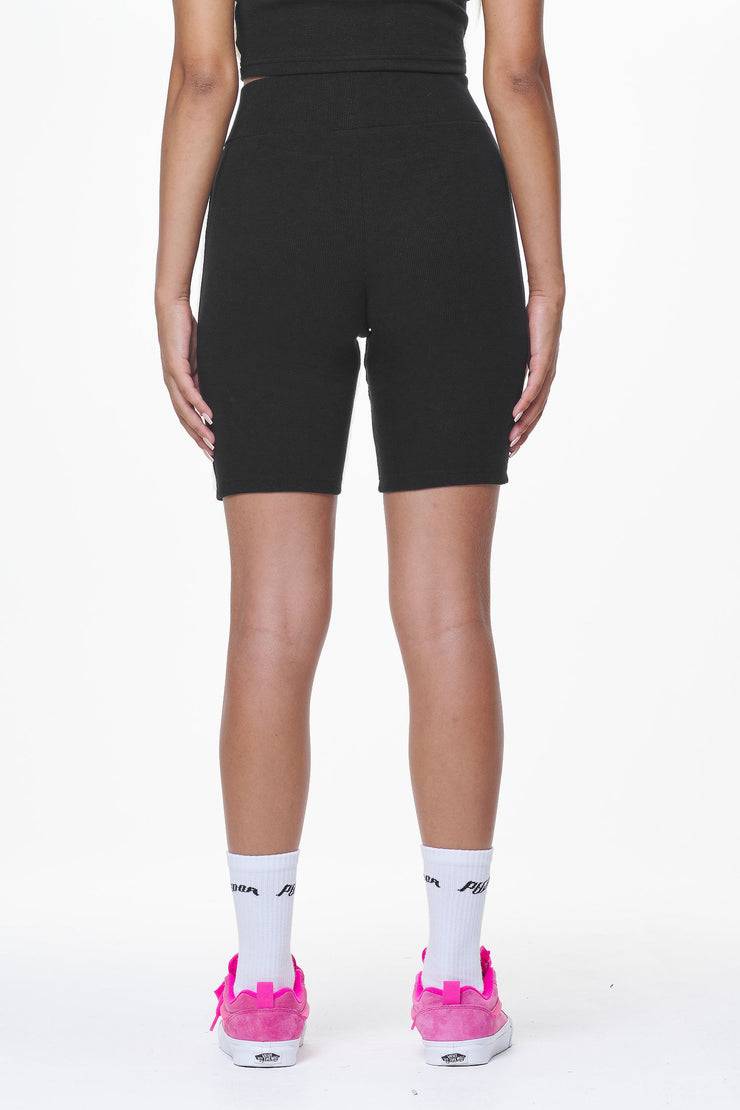 Pegador Barrie Rib Biker Shorts Black Große Rabatte