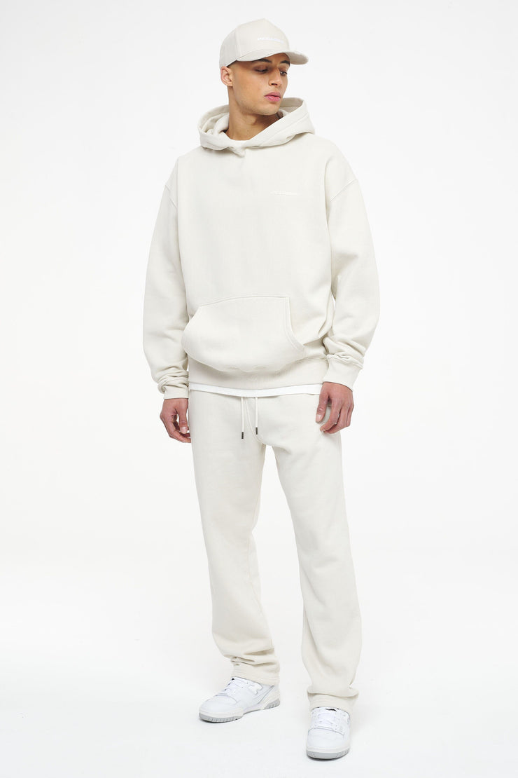 Pegador Logo Oversized Hoodie Vintage Washed Angels Cream Gum Neuheiten