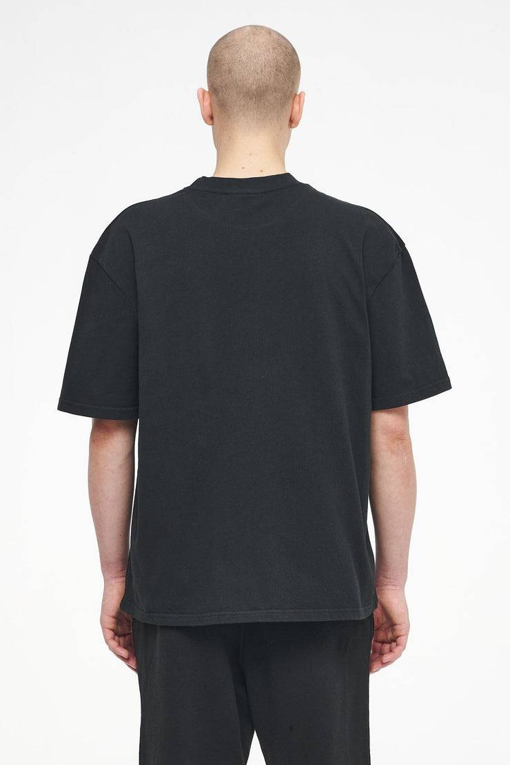 Pegador Logo Oversized Tee Vintage Washed Black Ink Gum Bestseller
