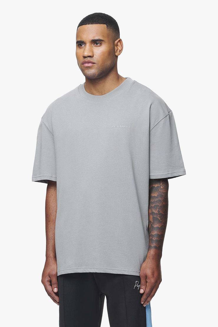 Pegador Logo Oversized Tee Vintage Washed Dusk Grey Gum Saisonale Angebote