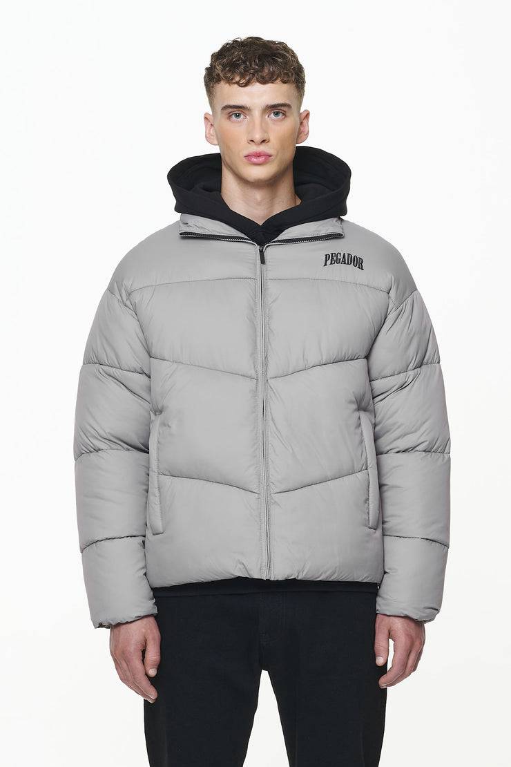 Pegador Spiller Puffer Jacket Rock Grey Tägliche Deals