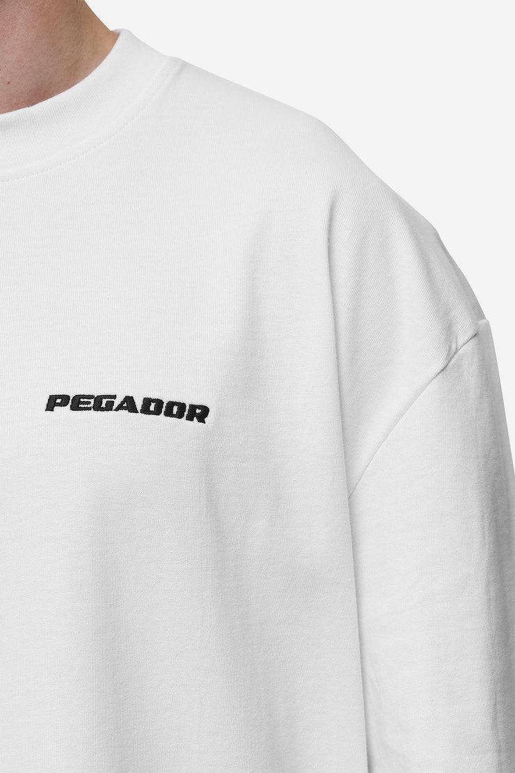 Pegador Logo Oversized Tee White Sonderangebot der Fabrik