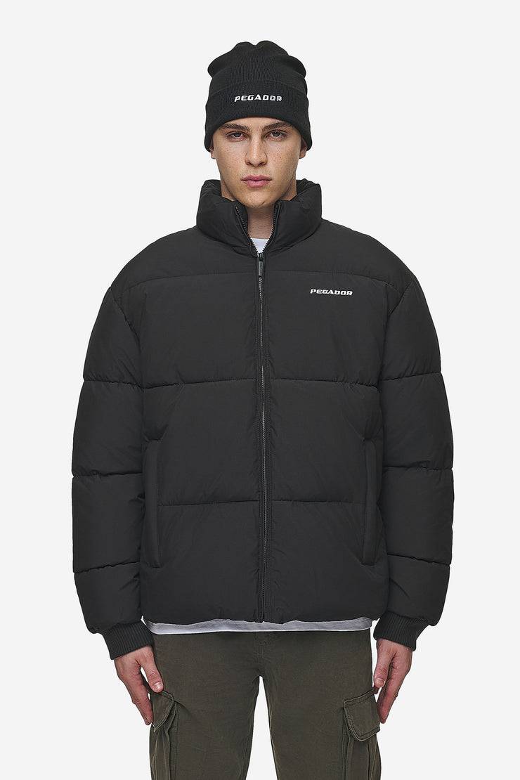 Pegador Solin Puffer Jacket Black Vierteljährliche Förderung