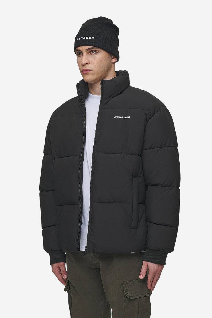 Pegador Solin Puffer Jacket Black Vierteljährliche Förderung