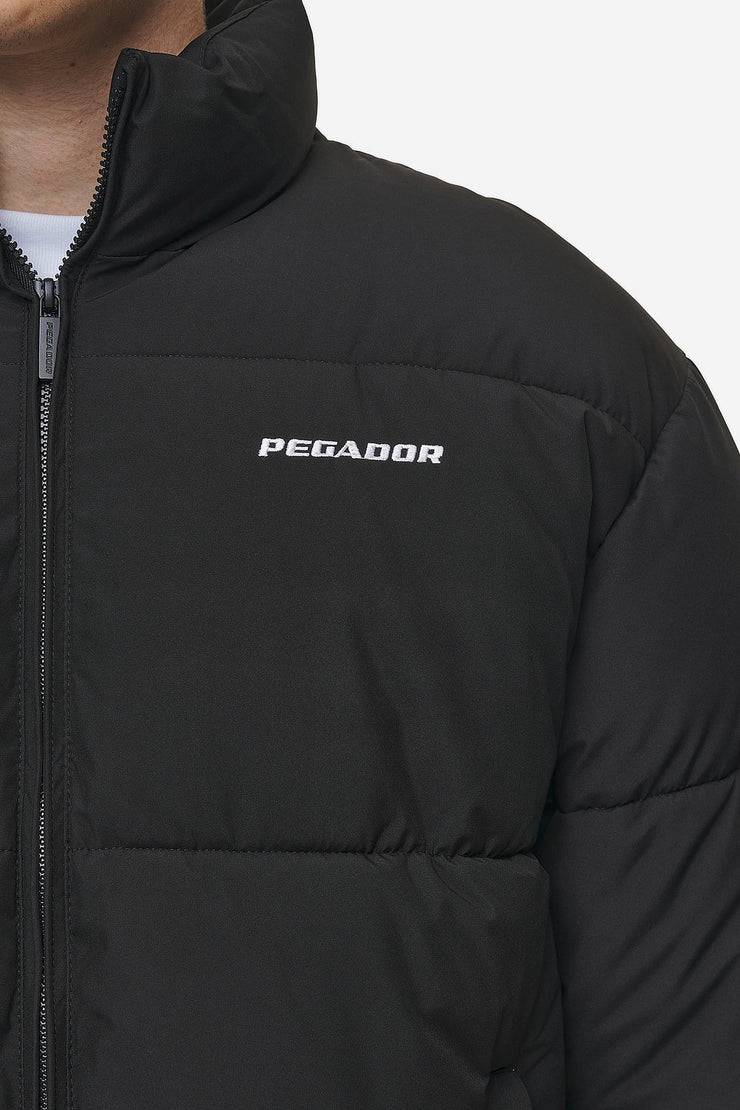 Pegador Solin Puffer Jacket Black Vierteljährliche Förderung