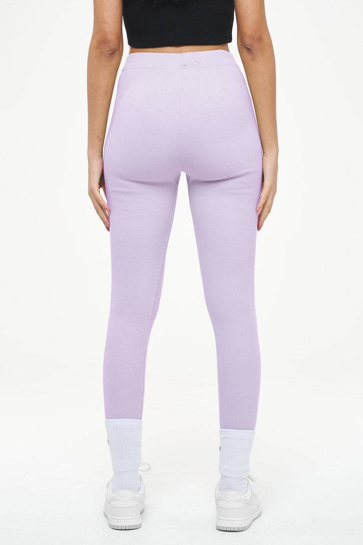 Pegador Jill Rib Leggings Vintage Washed Purple Paste Nur noch ein Tag übrig