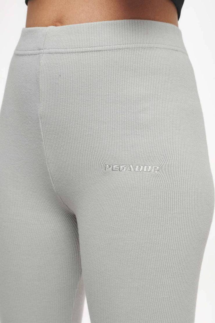 Pegador Jill Rib Leggings Vintage Washed Quiet Gray 50% Rabatt mit kostenlosem Versand