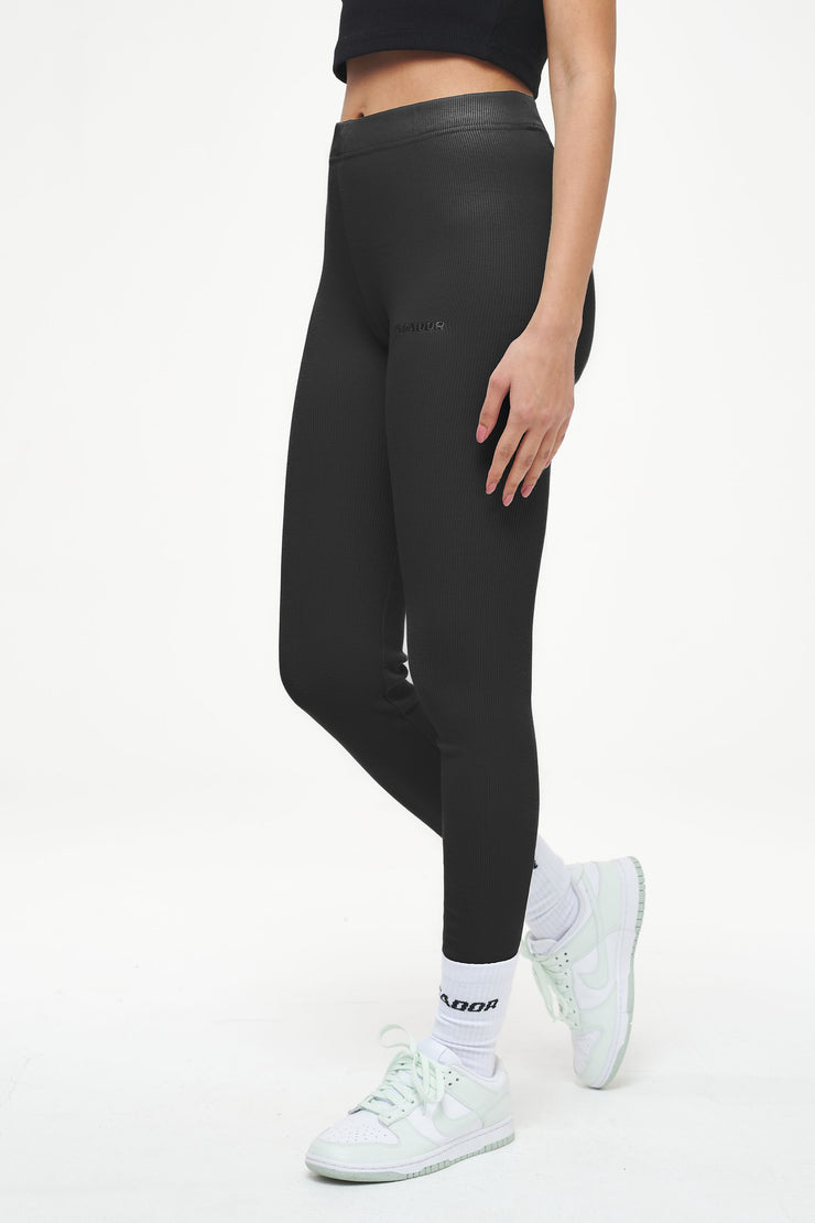 Pegador Jill Rib Leggings Vintage Washed Iron Grey Begrenzt auf 3 Tage