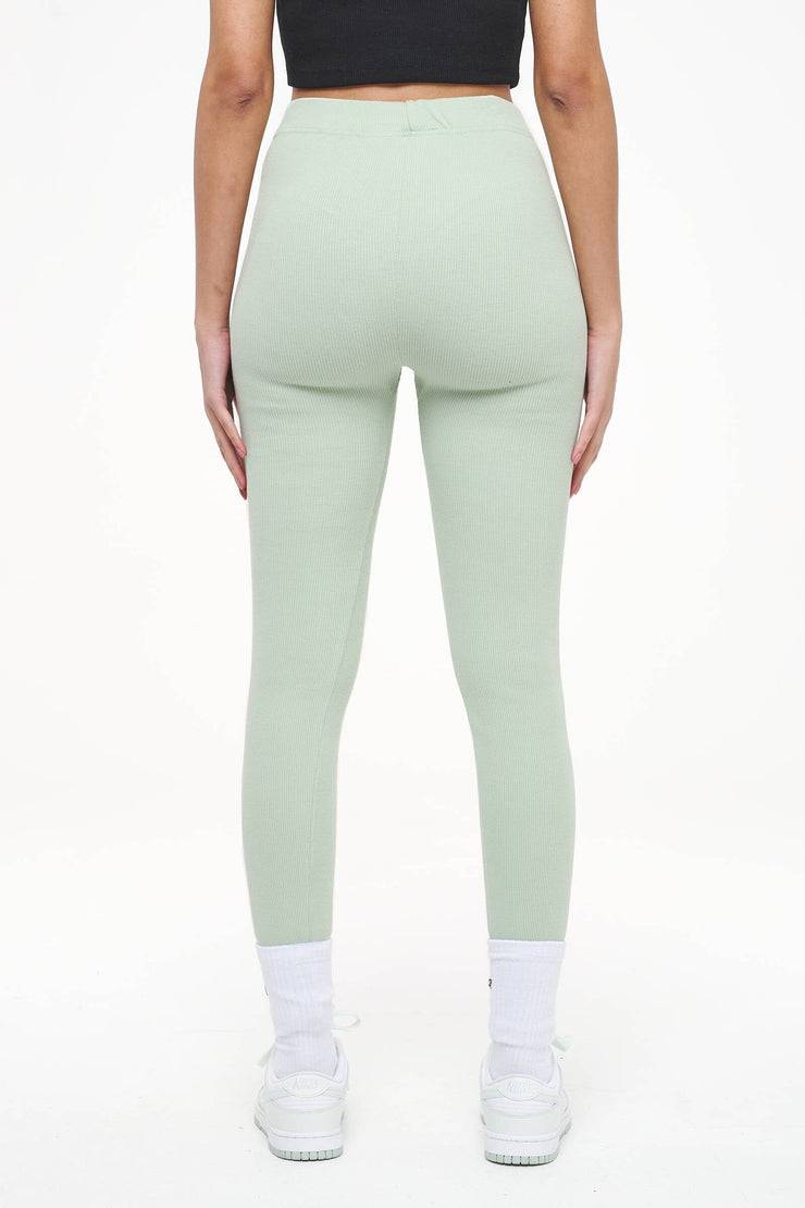 Pegador Jill Rib Leggings Vintage Washed Milky Green zollfrei