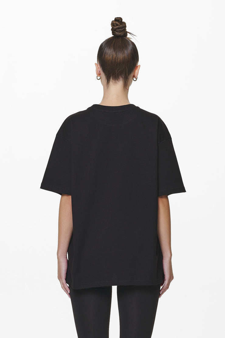 Pegador Beverly Logo Oversized Tee Black Gum Versandkostenfrei