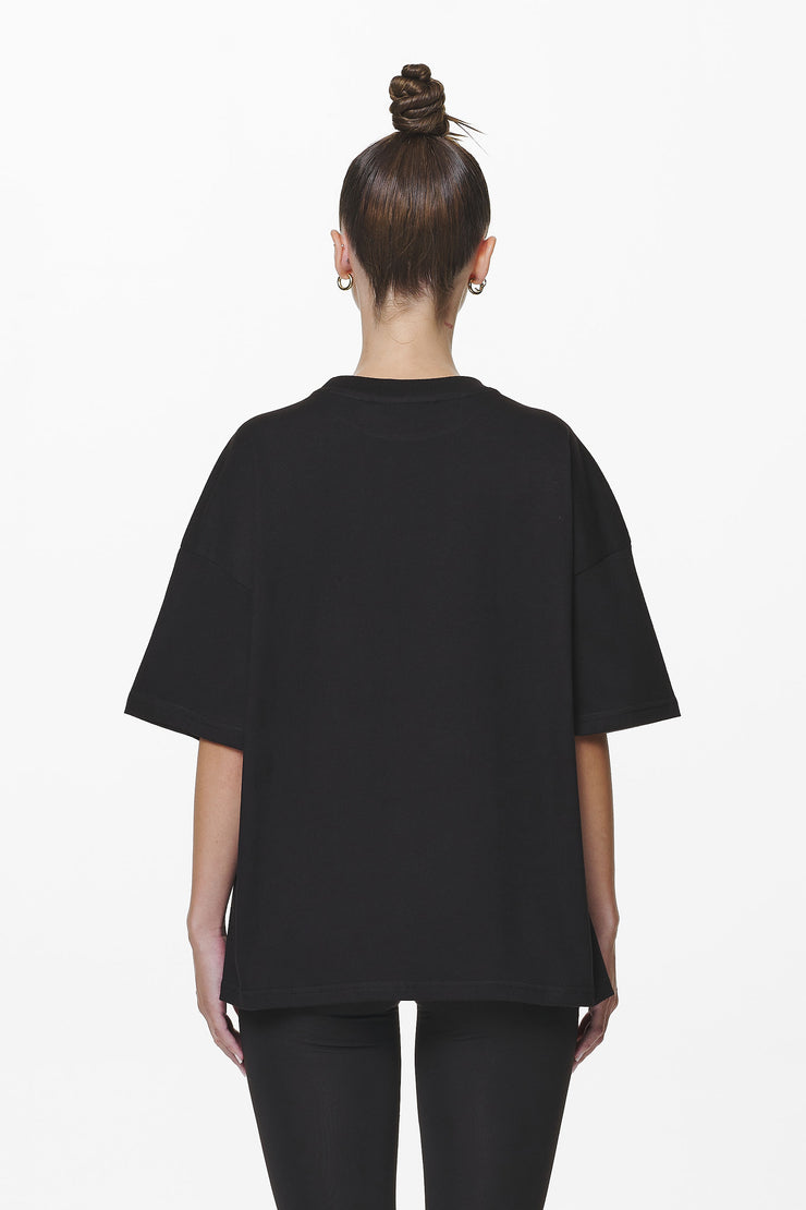 Pegador Bel Air Heavy Oversized Tee Black Gum Großer Ausverkauf