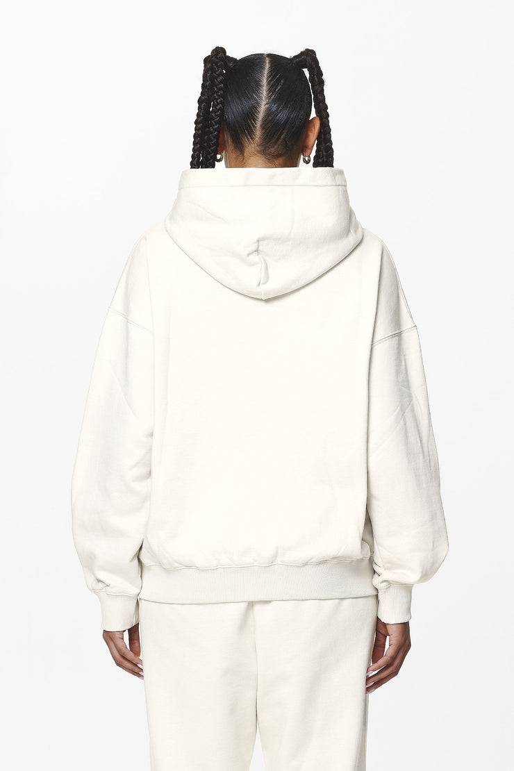 Pegador Clarita Logo Oversized Hoodie Washed Salty Cream Gum Online Shopping
