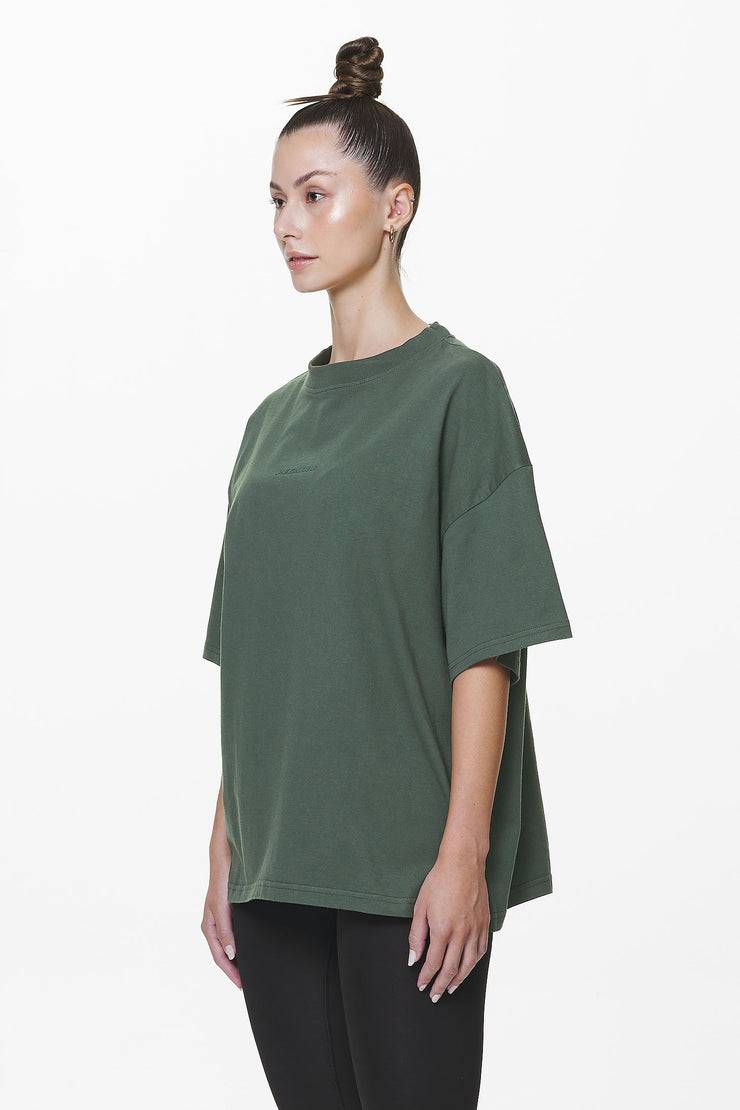 Pegador Bel Air Heavy Oversized Tee Washed Sage Green Gum Weihnachtsangebot