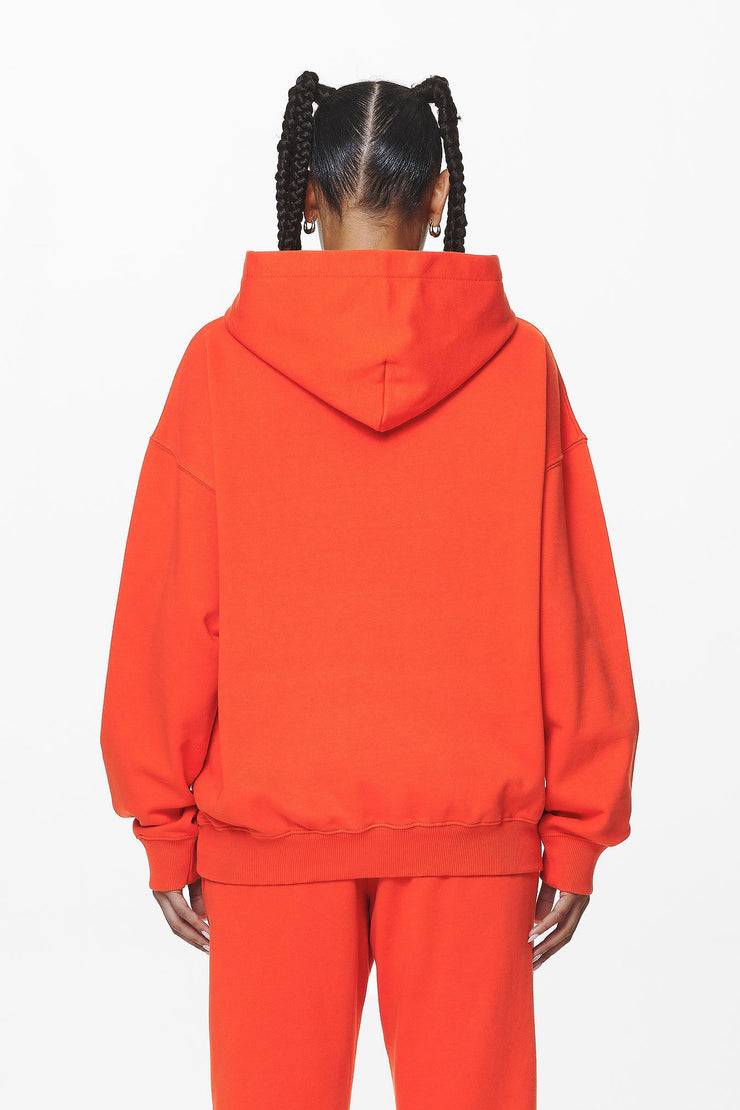 Pegador Clarita Logo Oversized Hoodie Washed Signal Red Gum Vatertagsangebot