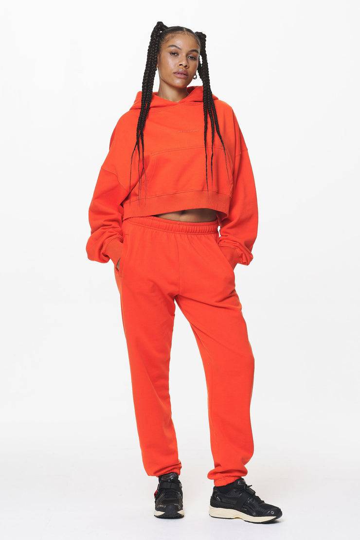 Pegador Villa High Waisted Sweat Pants Washed Signal Red Gum Jubiläumsangebot