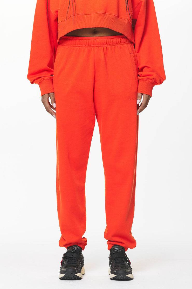 Pegador Villa High Waisted Sweat Pants Washed Signal Red Gum Jubiläumsangebot