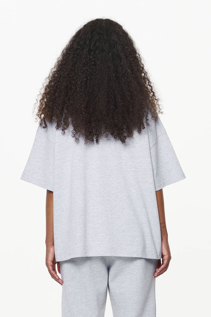 Pegador Thames Heavy Oversized Tee Grey Melange Neueste Mode