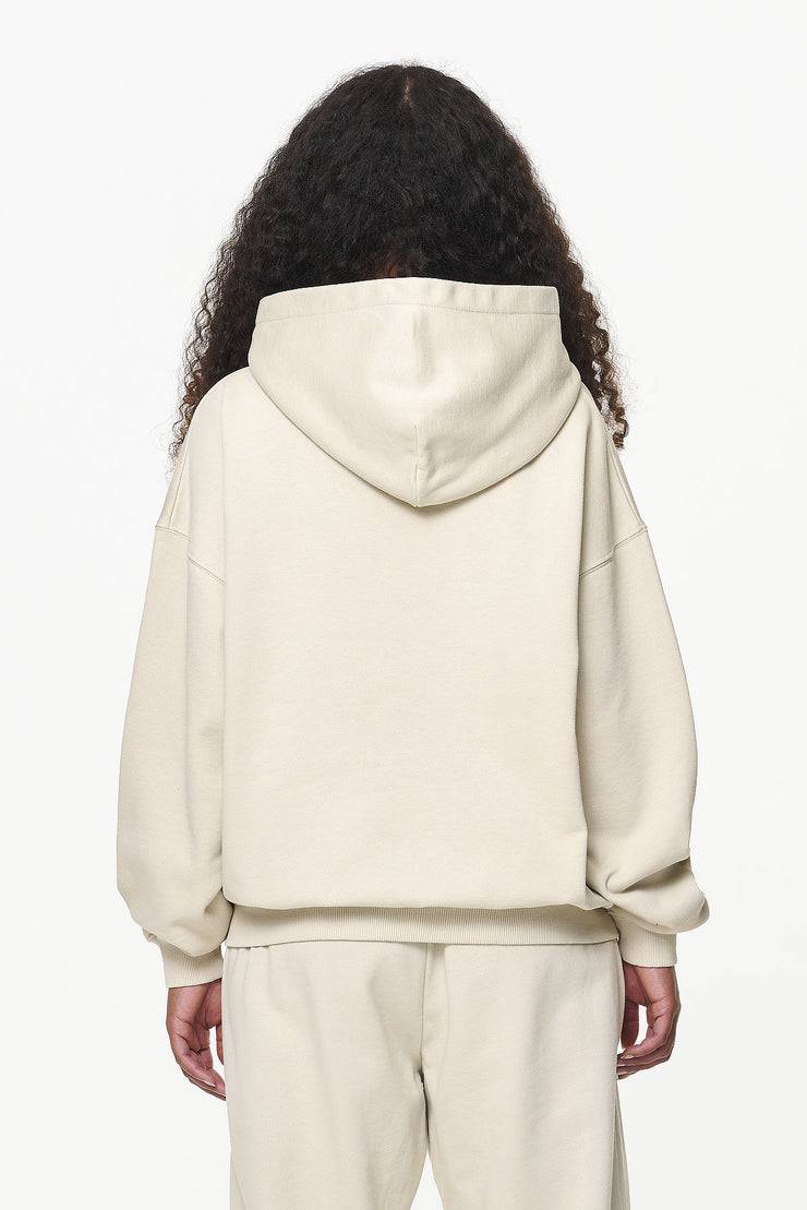 Pegador Camberwell Logo Oversized Hoodie Vintage Washed Bone White Zeitlich begrenztes Angebot