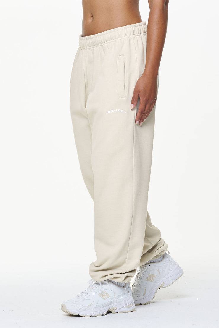 Pegador Durward High Waisted Sweat Pants Vintage Washed Bone White Blitzangebot