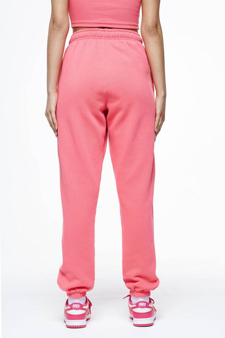 Pegador Villa High Waisted Sweat Pants Vintage Washed Strawberry Gum Saisonale Angebote