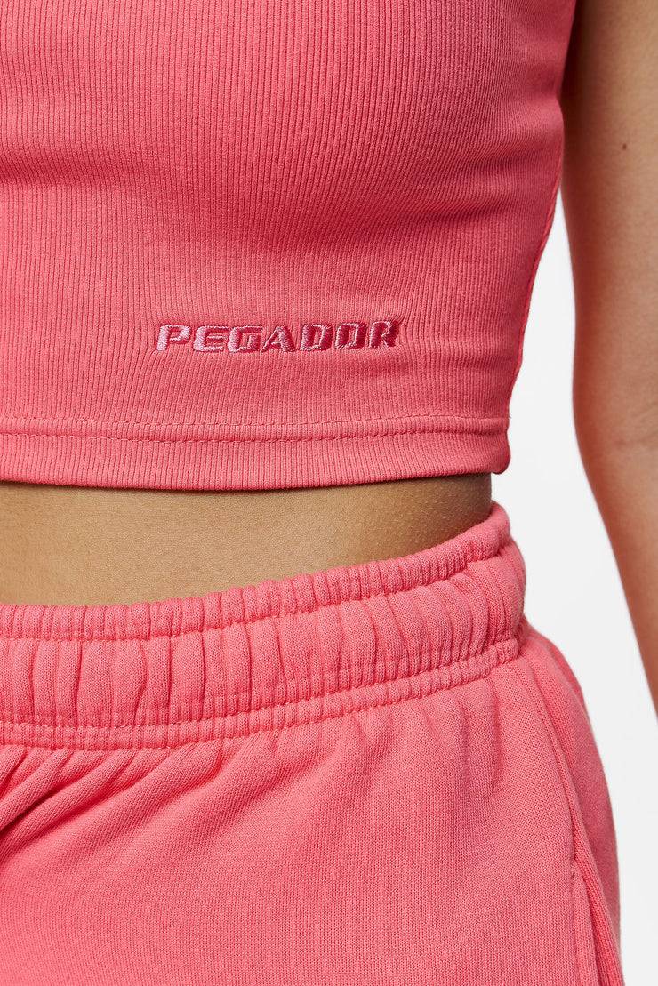 Pegador Ayla Crop Top Vintage Washed Strawberry Räumungsverkauf