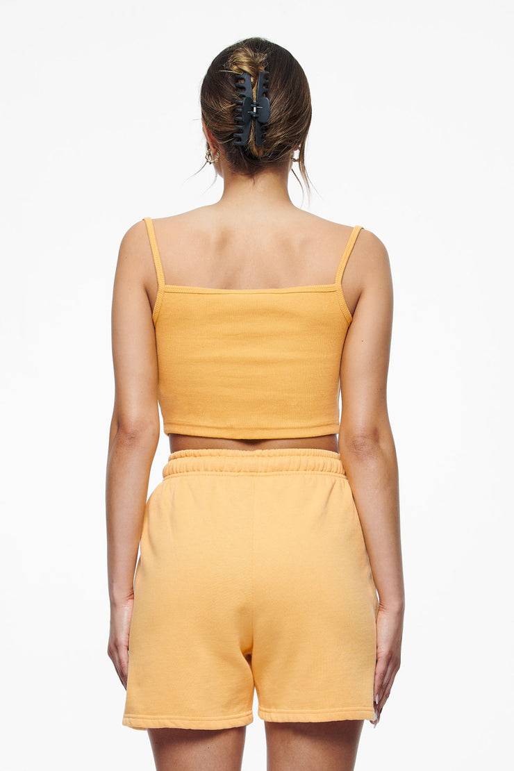 Pegador Ruby Rib Crop Top Vintage Washed Golden Sun VIP-Rabatte