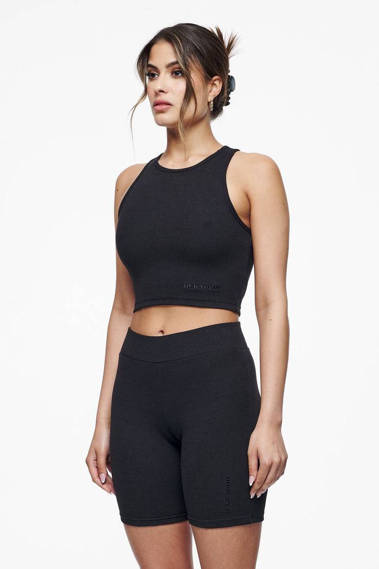 Pegador Ayla Crop Top Black Begrenzte Freigabe