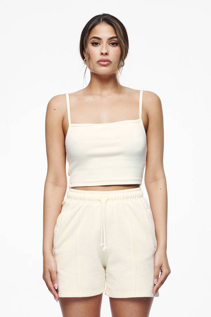 Pegador Ruby Rib Crop Top Vintage Washed Unbleached Bis zu 50% Rabatt
