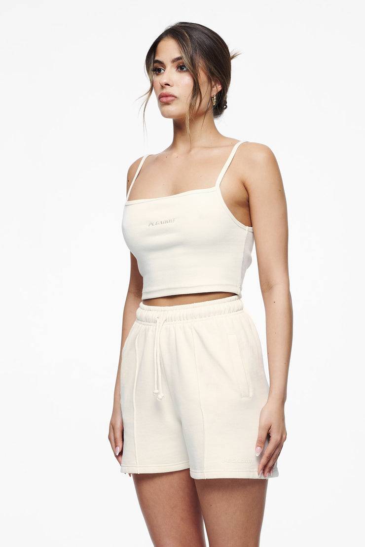 Pegador Ruby Rib Crop Top Vintage Washed Unbleached Bis zu 50% Rabatt