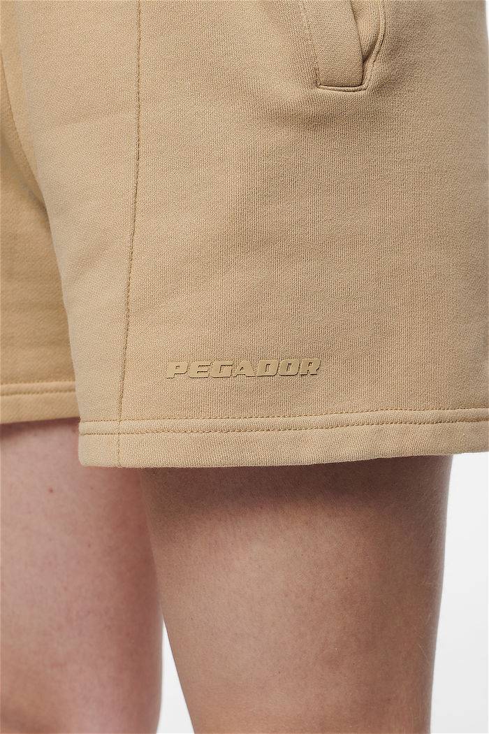 Pegador Umbria High Waisted Shorts Vintage Washed Espresso Gum Bis zu 55% Rabatt