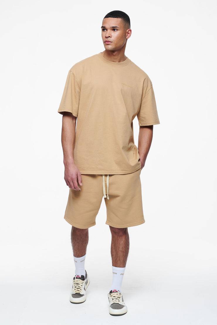 Pegador Logo Oversized Tee Vintage Washed Espresso Gum Speichern exportieren