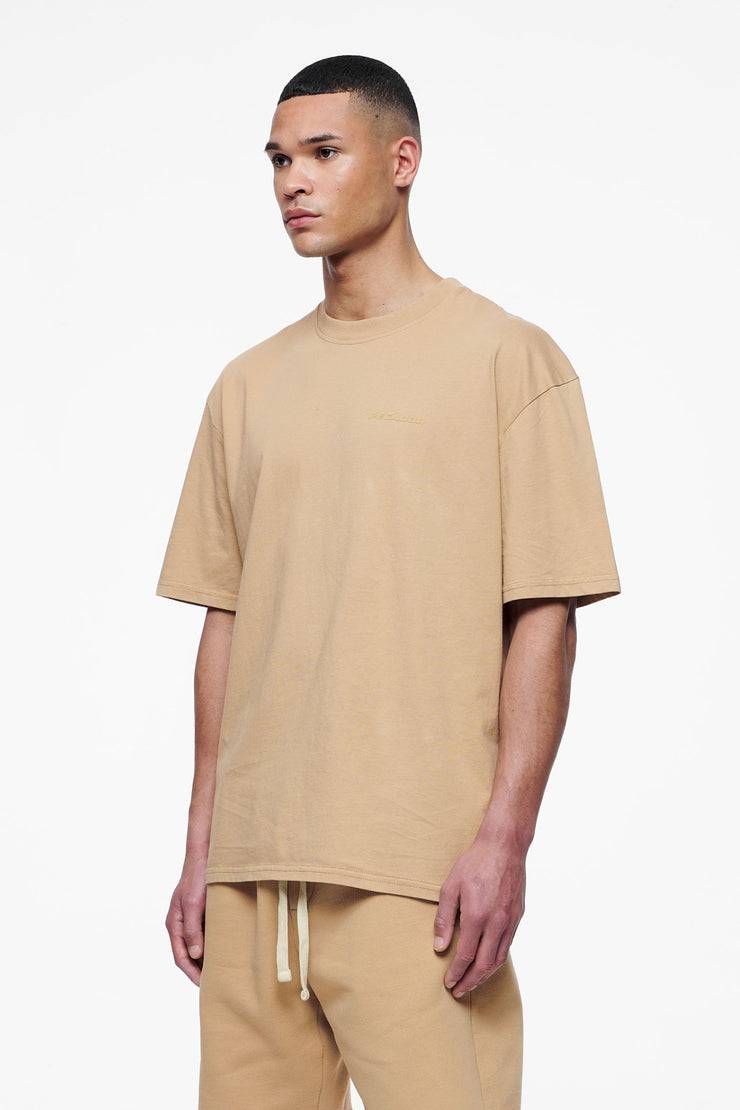 Pegador Logo Oversized Tee Vintage Washed Espresso Gum Speichern exportieren