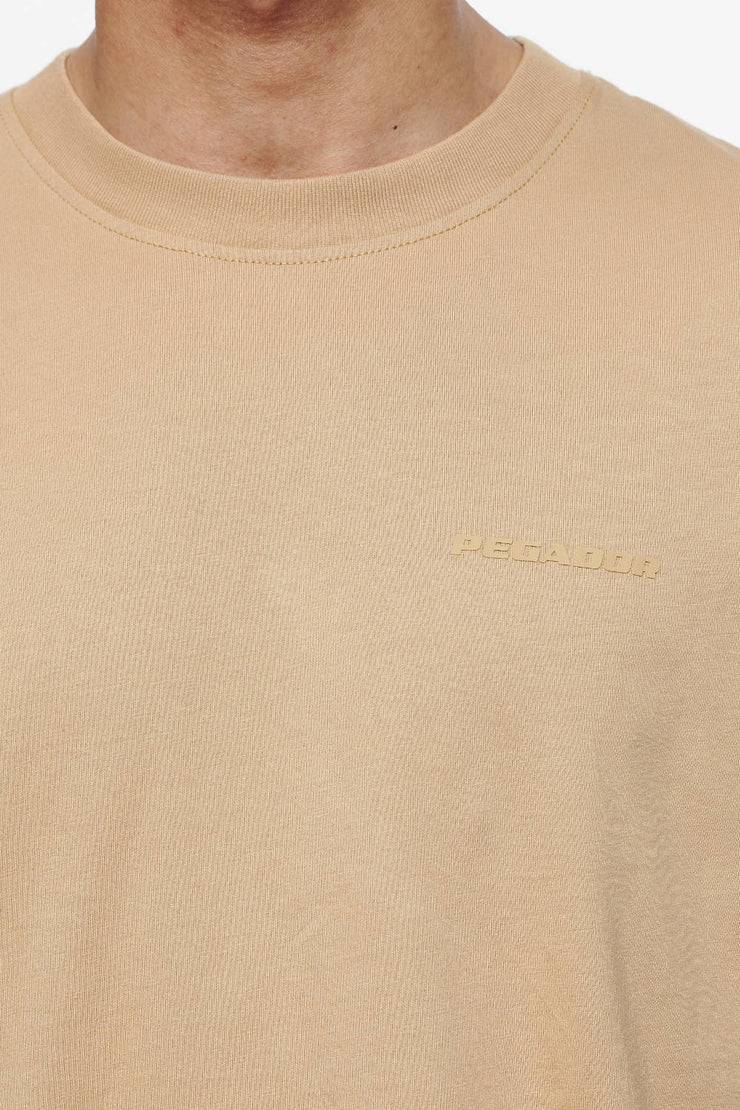 Pegador Logo Oversized Tee Vintage Washed Espresso Gum Speichern exportieren