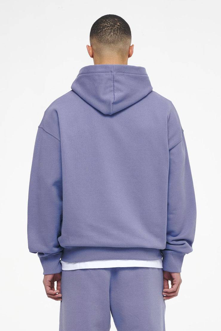 Pegador Logo Oversized Sweat Jacket Vintage Washed Magic Violet Gum Im Verkauf