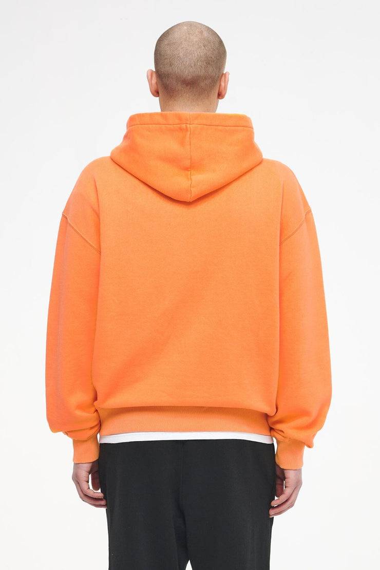 Pegador Logo Oversized Hoodie Vintage Washed Sunrise Orange Gum Outlet