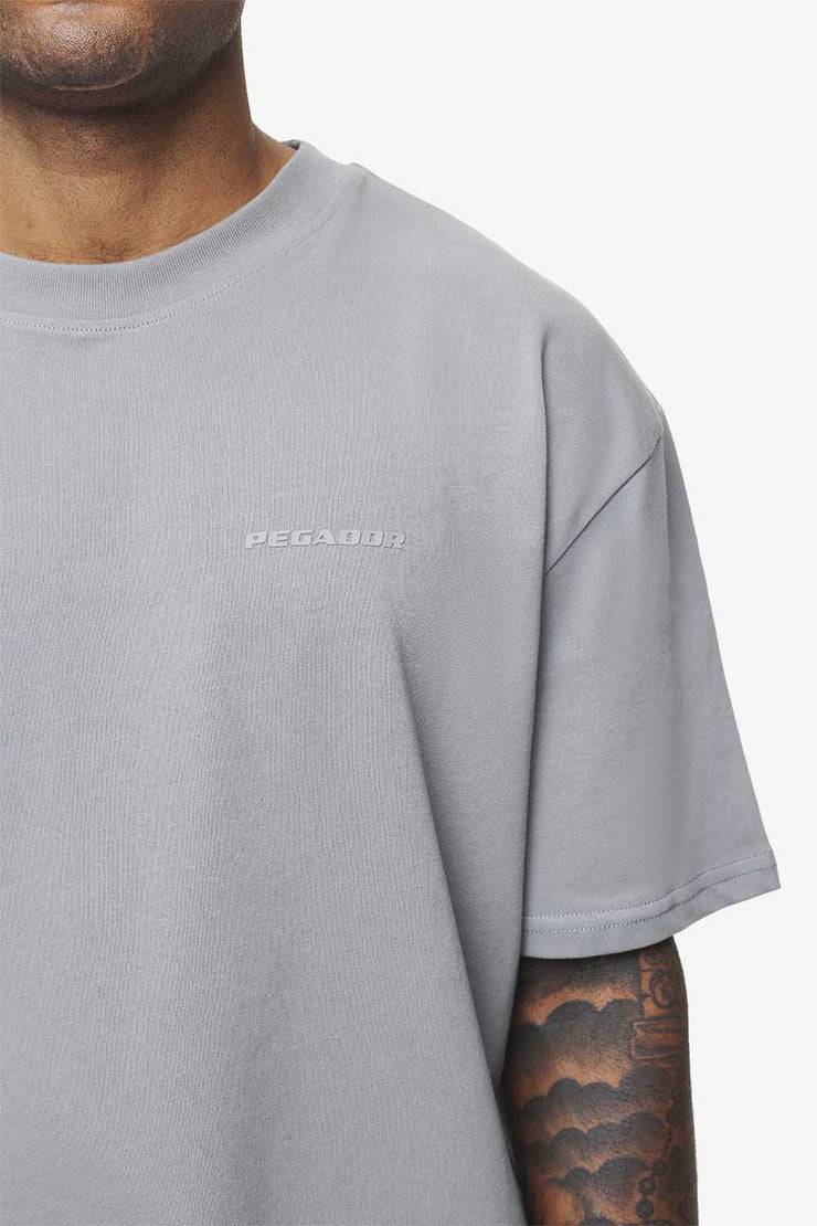 Pegador Logo Oversized Tee Vintage Washed Dusk Grey Gum Angebote