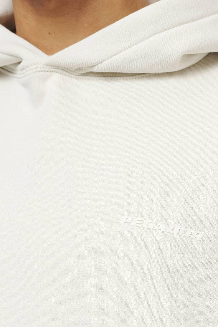 Pegador Logo Oversized Hoodie Vintage Washed Angels Cream Gum Hotsell