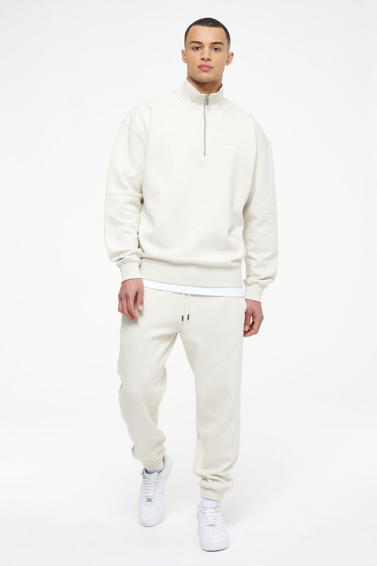 Pegador Logo Heavy Sweat Jogger Vintage Washed Angels Cream Gum Günstiger Verkauf