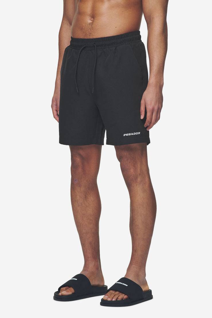 Pegador Logo Swim Shorts Black Rabatt