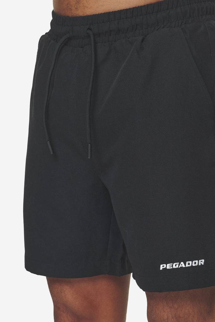 Pegador Logo Swim Shorts Black Rabatt