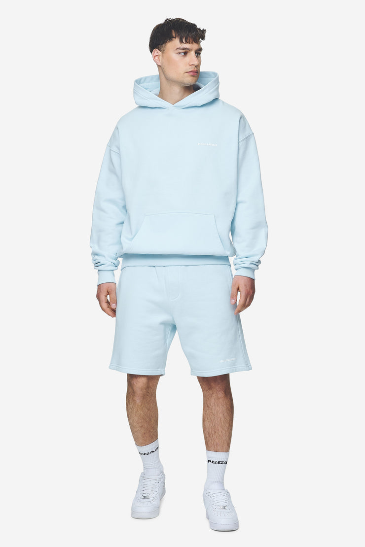 Pegador Logo Oversized Hoodie Washed Baby Blue White Gum Günstig kaufen