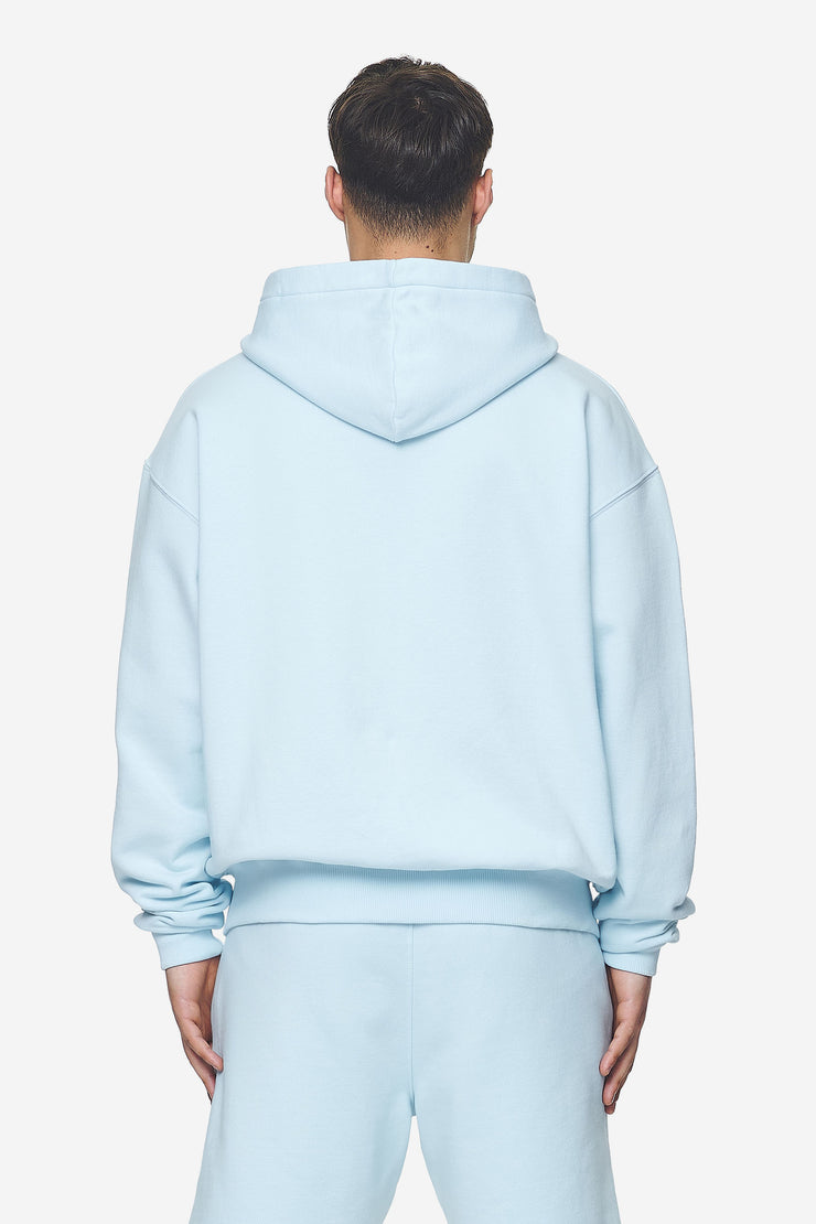 Pegador Logo Oversized Sweat Jacket Washed Baby Blue White Gum Versandkostenfrei