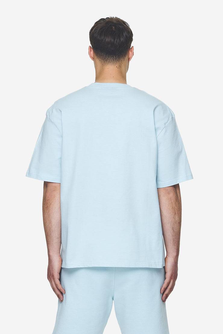 Pegador Logo Oversized Tee Washed Baby Blue White Gum Flash Sale
