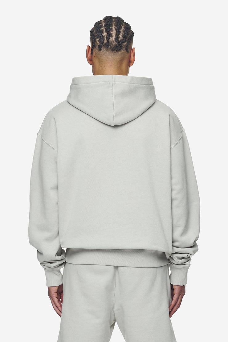 Pegador Logo Oversized Hoodie Washed Pearl Grey White Gum Online Shopping