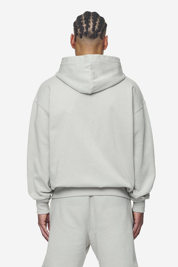 Pegador Logo Oversized Sweat Jacket Washed Pearl Grey White Gum Exklusivangebot