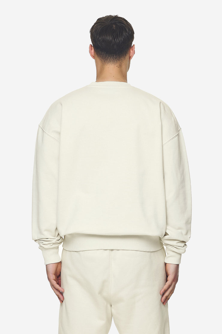 Pegador Logo Oversized Sweater Washed Salty Cream Black Gum Osterangebot