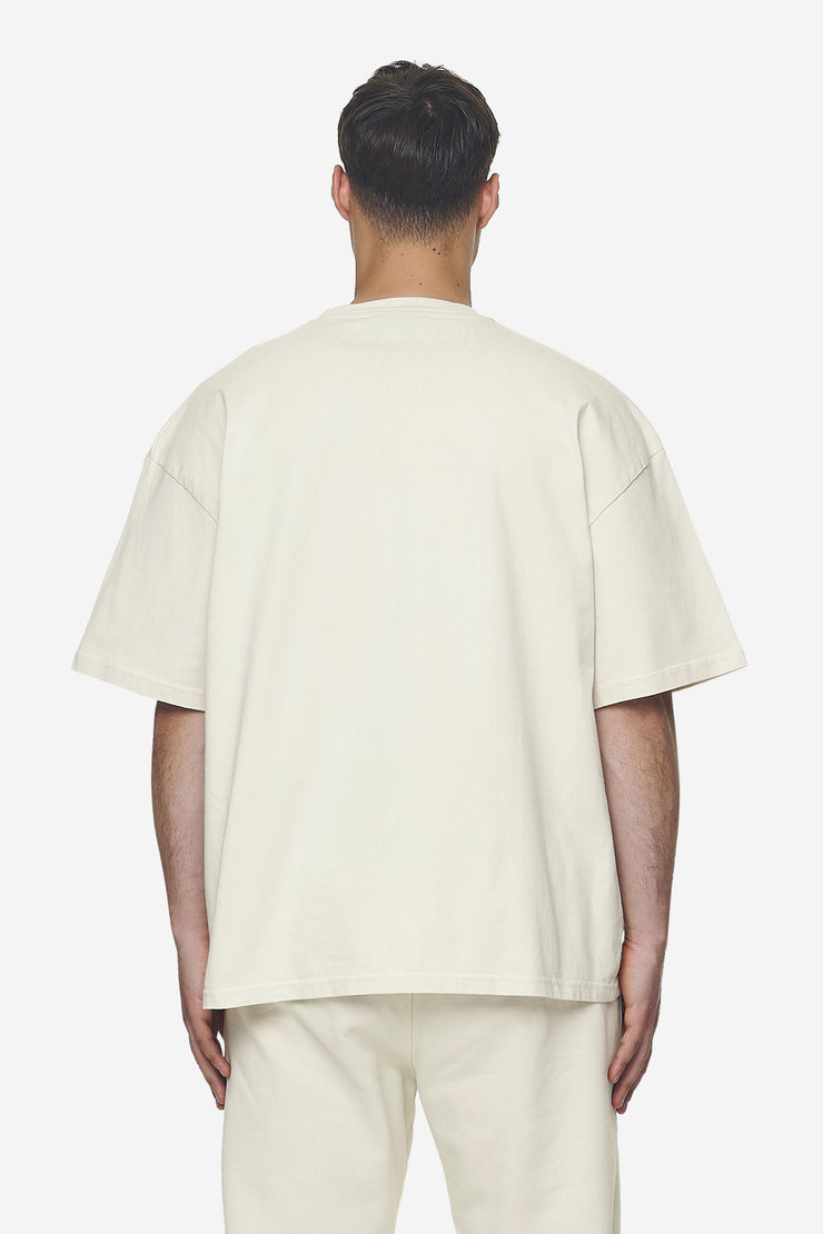 Pegador Logo Boxy Tee Washed Salty Cream Black Gum Muttertagsangebot