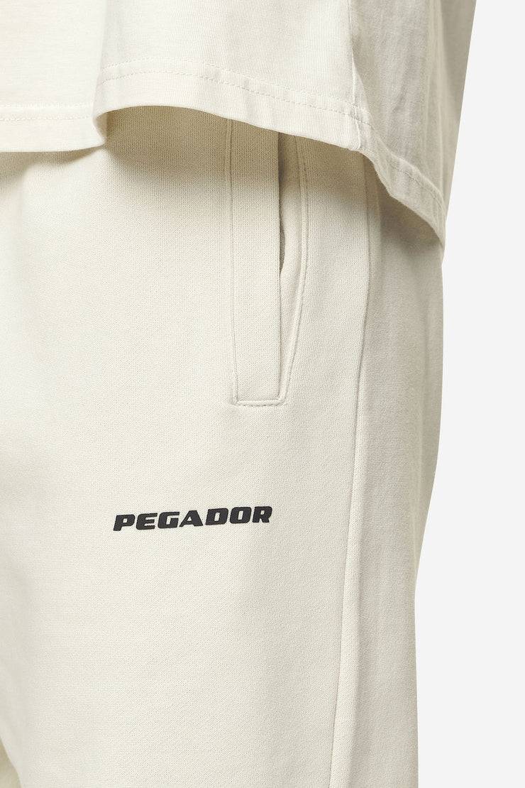 Pegador Logo Wide Sweat Pants Washed Salty Cream Black Gum Valentinstagsangebot